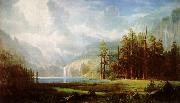 Albert Bierstadt Grandeur of the Rockies Sweden oil painting reproduction